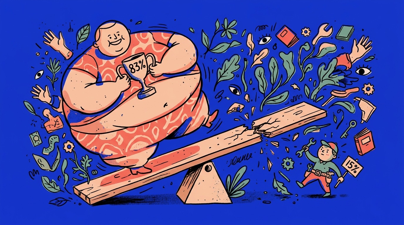 83% Confident. 15% Ready. The Gap That's Killing Your AI Strategy.