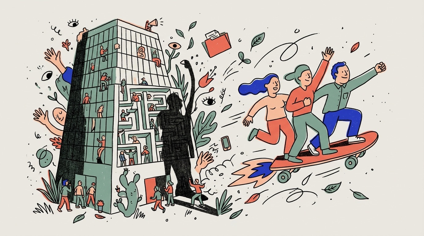 Why Independent Teams Have the Advantage Over Networks